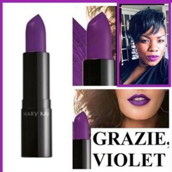 Grazie, Violet Matte Lipstick - Limited Edition Mary Kay - Discontinued - Picture 2 of 11